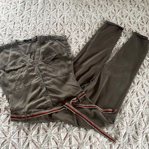 IKKS Jumpsuit sz 36 Small